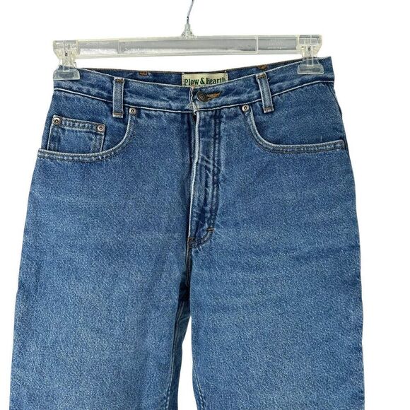 Plow And Hearth Vintage 90s Polartec Fleece Lined Jeans High Rise Size 8 Warm - Picture 5 of 10